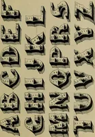 An illustration from The penman's hand-book : for penmen and students, embracing a history of writing ... many complete alphabets ... ; Also, Chapters on teaching penmanship, business letter writing, off-hand flourishing ... etc. (1883)