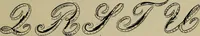 An illustration from The penman's hand-book : for penmen and students, embracing a history of writing ... many complete alphabets ... ; Also, Chapters on teaching penmanship, business letter writing, off-hand flourishing ... etc. (1883)