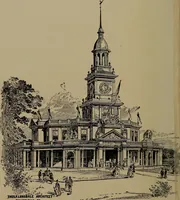 An illustration from Pennsylvania art contributions : State Building, Art Gallery and Woman's Building (1893)