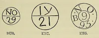 An illustration from The Penny postage jubilee and philatelic history (1891)
