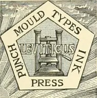 Picture 8 of 56 from The Pentateuch of printing, with a chapter on Judges (1891), leaf 34