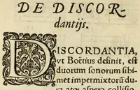 An illustration from Perfacilis, breuis, et expedita ratio componendi symphonias, co[n]centusue musicos (1585)