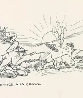 Picture 4 of 16 from Perils of a private : sketches of camp life (1918), leaf 20