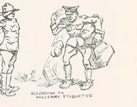 Picture 16 of 16 from Perils of a private : sketches of camp life (1918), leaf 73