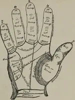 An illustration from Perin's science of palmistry; a complete and authentic treatise (1902)