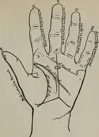 An illustration from Perin's science of palmistry; a complete and authentic treatise (1902)