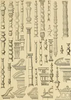 An illustration from Period furnishings; an encyclopedia of historic furniture, decorations and furnishings (1911)