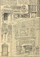 An illustration from Period furnishings; an encyclopedia of historic furniture, decorations and furnishings (1911)