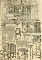 An illustration from Period furnishings; an encyclopedia of historic furniture, decorations and furnishings (1911)