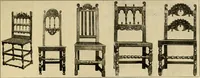 An illustration from Period furnishings; an encyclopedia of historic furniture, decorations and furnishings (1911)