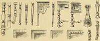 An illustration from Period furnishings; an encyclopedia of historic furniture, decorations and furnishings (1911)