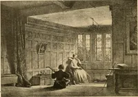 An illustration from Period furnishings; an encyclopedia of historic furniture, decorations and furnishings (1911)