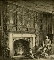 An illustration from Period furnishings; an encyclopedia of historic furniture, decorations and furnishings (1911)