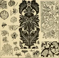 An illustration from Period furnishings; an encyclopedia of historic furniture, decorations and furnishings (1911)
