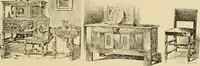 An illustration from Period furnishings; an encyclopedia of historic furniture, decorations and furnishings (1911)