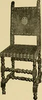 An illustration from Period furnishings; an encyclopedia of historic furniture, decorations and furnishings (1911)