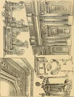 An illustration from Period furnishings; an encyclopedia of historic furniture, decorations and furnishings (1911)