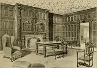 An illustration from Period furnishings; an encyclopedia of historic furniture, decorations and furnishings (1911)