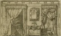 An illustration from Period furnishings; an encyclopedia of historic furniture, decorations and furnishings (1911)