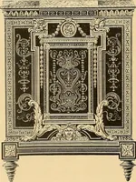 An illustration from Period furnishings; an encyclopedia of historic furniture, decorations and furnishings (1911)