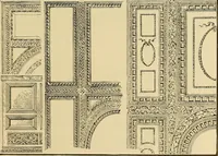 An illustration from Period furnishings; an encyclopedia of historic furniture, decorations and furnishings (1911)
