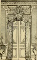 An illustration from Period furnishings; an encyclopedia of historic furniture, decorations and furnishings (1911)