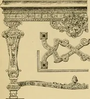 An illustration from Period furnishings; an encyclopedia of historic furniture, decorations and furnishings (1911)