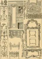 An illustration from Period furnishings; an encyclopedia of historic furniture, decorations and furnishings (1911)