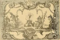 An illustration from Period furnishings; an encyclopedia of historic furniture, decorations and furnishings (1911)