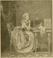 An illustration from Period furnishings; an encyclopedia of historic furniture, decorations and furnishings (1911)