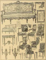 Picture 275 of 421 from Period furnishings; an encyclopedia of historic furniture, decorations and furnishings (1911), leaf 175