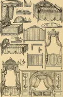 An illustration from Period furnishings; an encyclopedia of historic furniture, decorations and furnishings (1911)