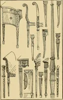 An illustration from Period furnishings; an encyclopedia of historic furniture, decorations and furnishings (1911)