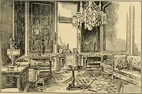 An illustration from Period furnishings; an encyclopedia of historic furniture, decorations and furnishings (1911)