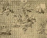 An illustration from Period furnishings; an encyclopedia of historic furniture, decorations and furnishings (1911)