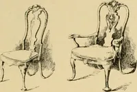 An illustration from Period furnishings; an encyclopedia of historic furniture, decorations and furnishings (1911)