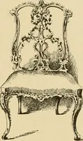 An illustration from Period furnishings; an encyclopedia of historic furniture, decorations and furnishings (1911)