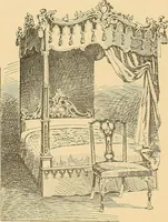 An illustration from Period furnishings; an encyclopedia of historic furniture, decorations and furnishings (1911)