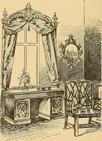 An illustration from Period furnishings; an encyclopedia of historic furniture, decorations and furnishings (1911)