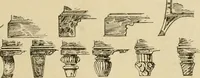 An illustration from Period furnishings; an encyclopedia of historic furniture, decorations and furnishings (1911)