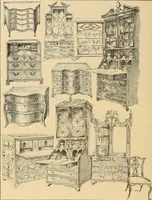 An illustration from Period furnishings; an encyclopedia of historic furniture, decorations and furnishings (1911)