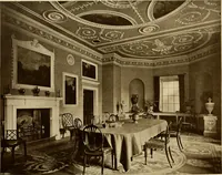An illustration from Period furnishings; an encyclopedia of historic furniture, decorations and furnishings (1911)