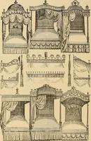 An illustration from Period furnishings; an encyclopedia of historic furniture, decorations and furnishings (1911)