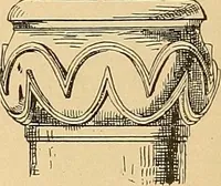 An illustration from Period furnishings; an encyclopedia of historic furniture, decorations and furnishings (1911)