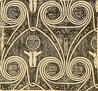 An illustration from Period furnishings; an encyclopedia of historic furniture, decorations and furnishings (1911)