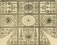 An illustration from Period furnishings; an encyclopedia of historic furniture, decorations and furnishings (1911)