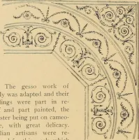 An illustration from Period furnishings; an encyclopedia of historic furniture, decorations and furnishings (1911)