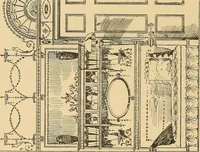 An illustration from Period furnishings; an encyclopedia of historic furniture, decorations and furnishings (1911)