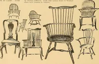 An illustration from Period furnishings; an encyclopedia of historic furniture, decorations and furnishings (1911)