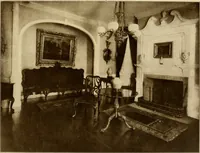 An illustration from Period furnishings; an encyclopedia of historic furniture, decorations and furnishings (1911)